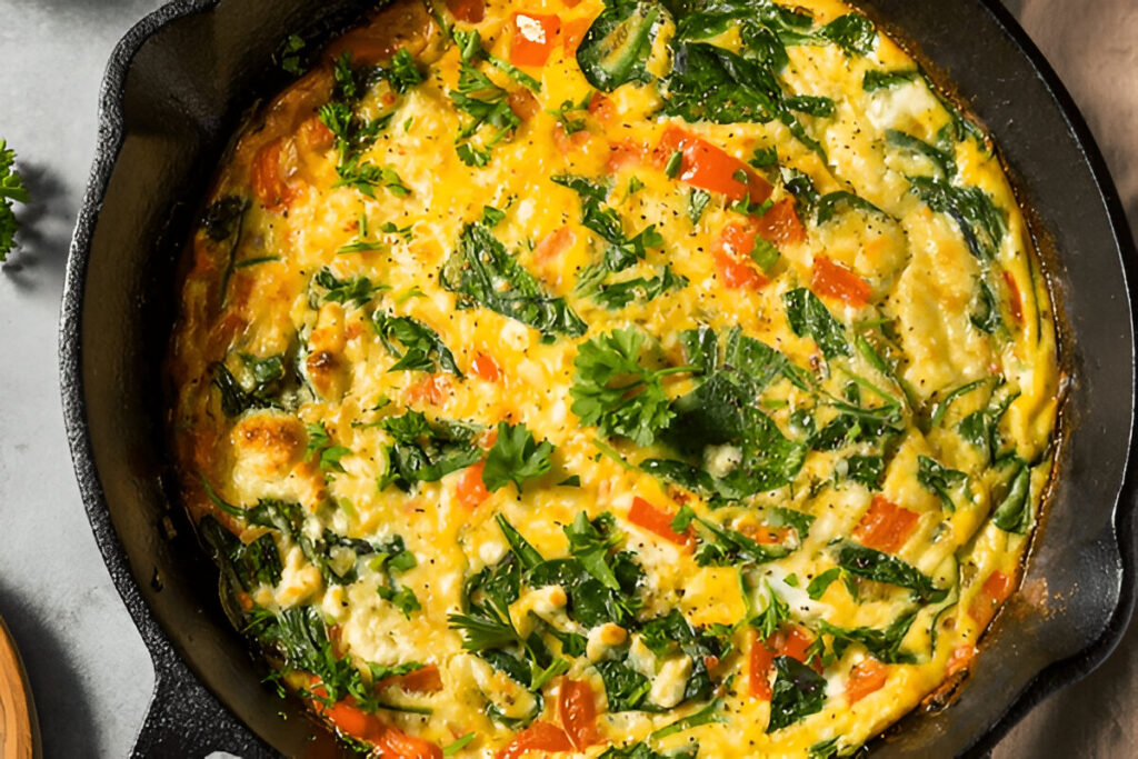Cottage Cheese Keto Frittata 2