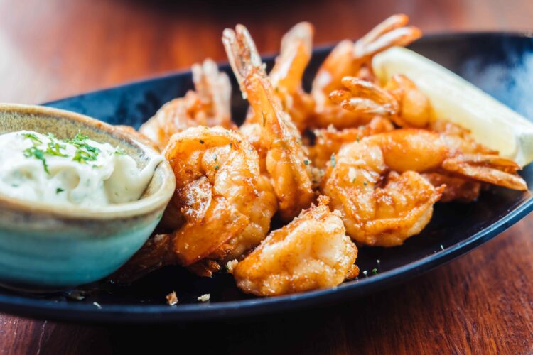Crunchy Low Carb Bang Bang Shrimp