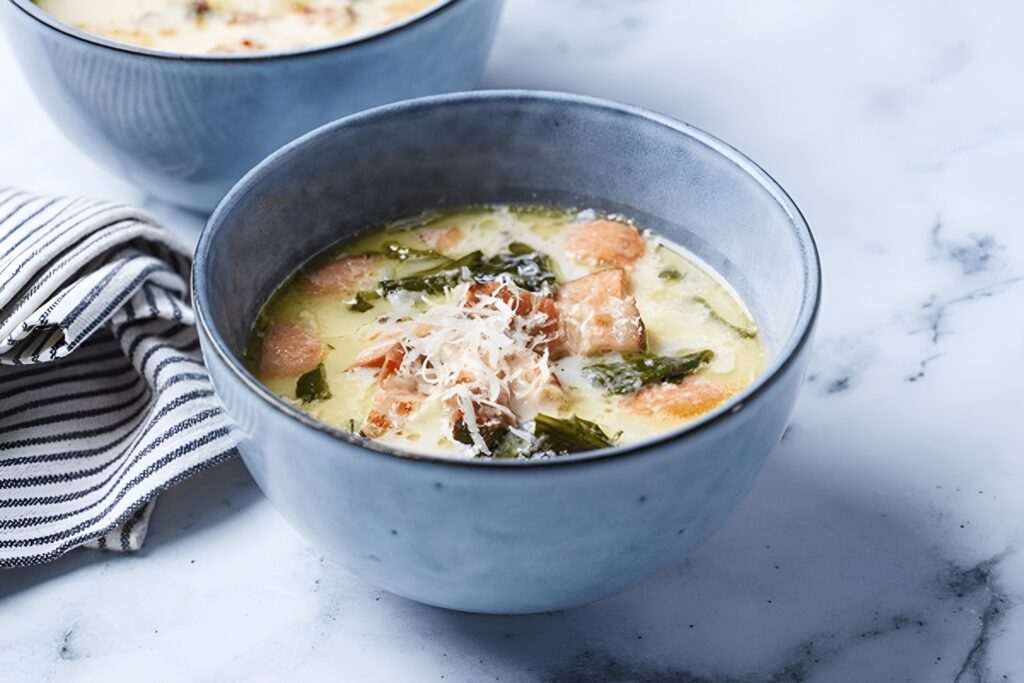 Keto Creamy Zuppa Toscana Soup 1
