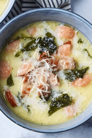 Keto Creamy Zuppa Toscana Soup