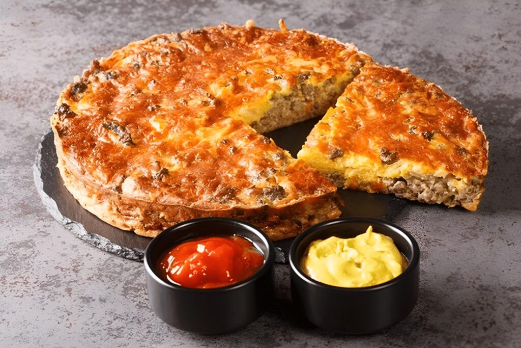 Keto Crustless Cheeseburger Pie 2