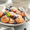 Keto Mini Blueberry Pancake Bites