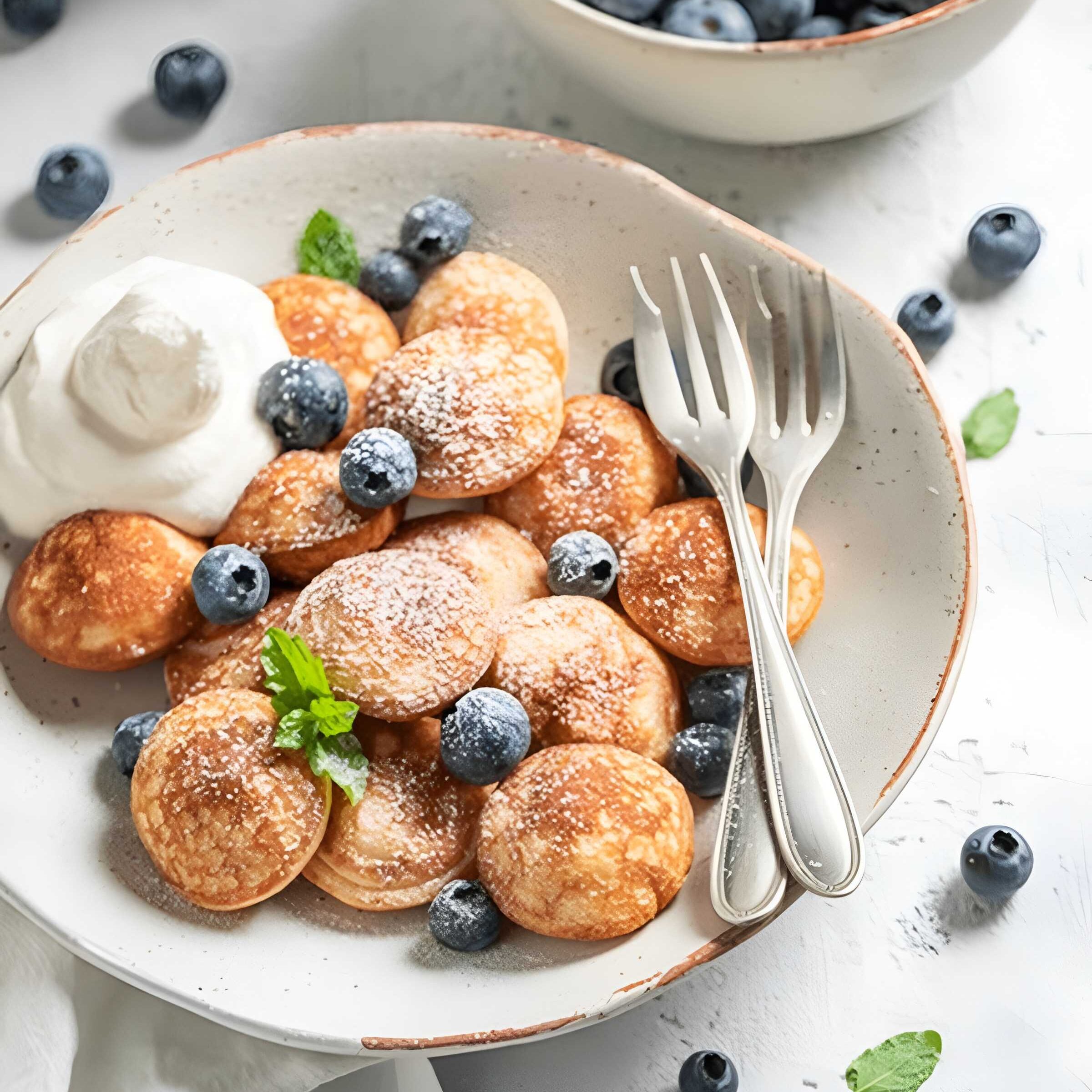 Keto Mini Blueberry Pancake Bites 2
