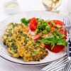 Low Carb Cheesy Zucchini Fritters with Bacon