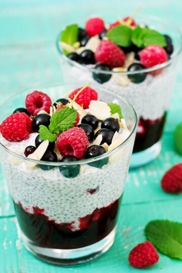 Sugar Free Creamy Chia Pudding