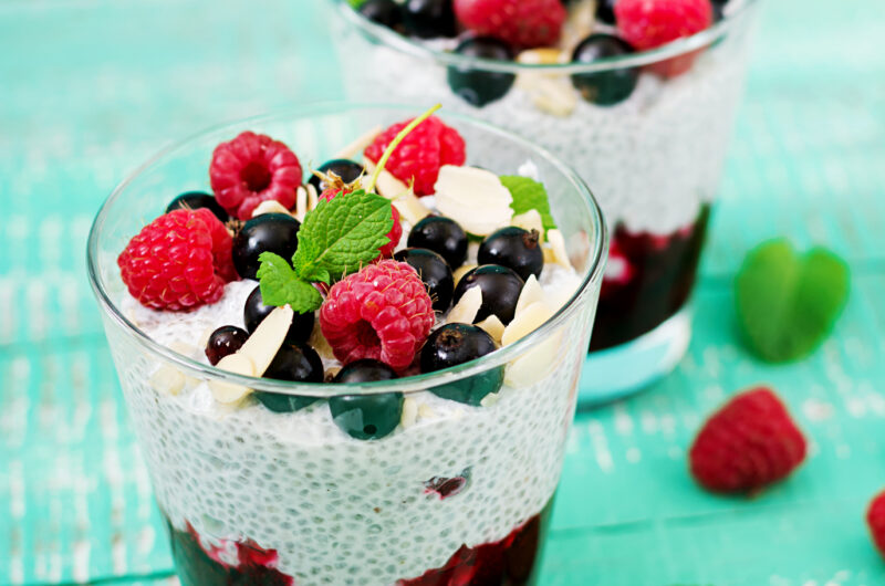 Sugar Free Creamy Chia Pudding