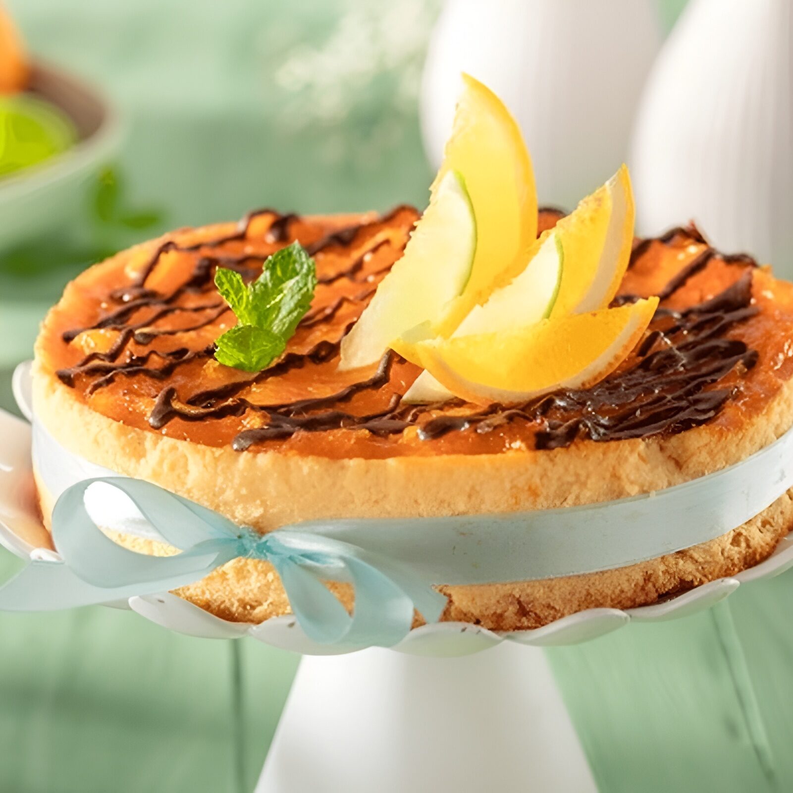 Creamy Keto Orange Cheesecake Gluten Free