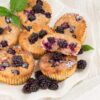 Low Carb Blackberry Muffins