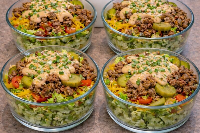 Homestyle Big Mac Protein Bowl