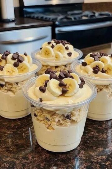 high protein banana pudding