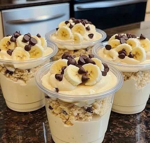high protein banana pudding