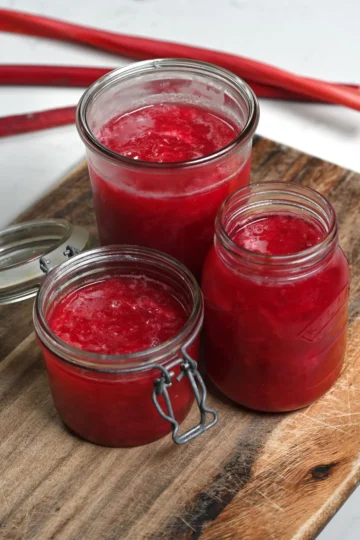 Quick Strawberry Rhubarb Jam