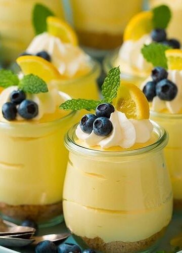 Keto Lemon Cheese Cake Mousse