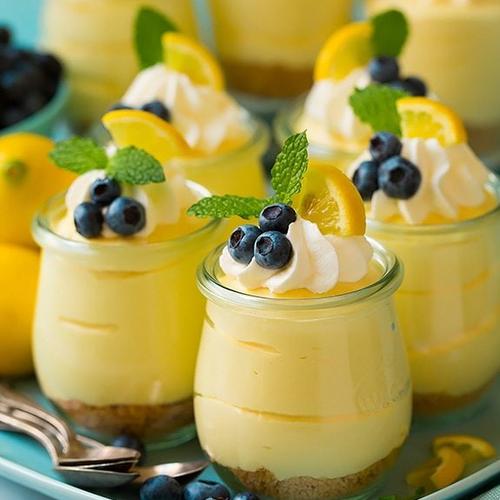 Keto Lemon Cheese Cake Mousse